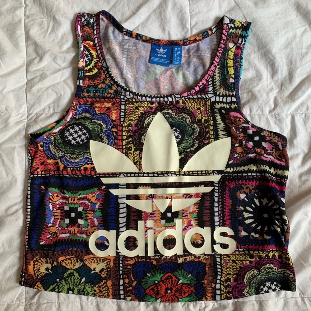 Adidas crop top